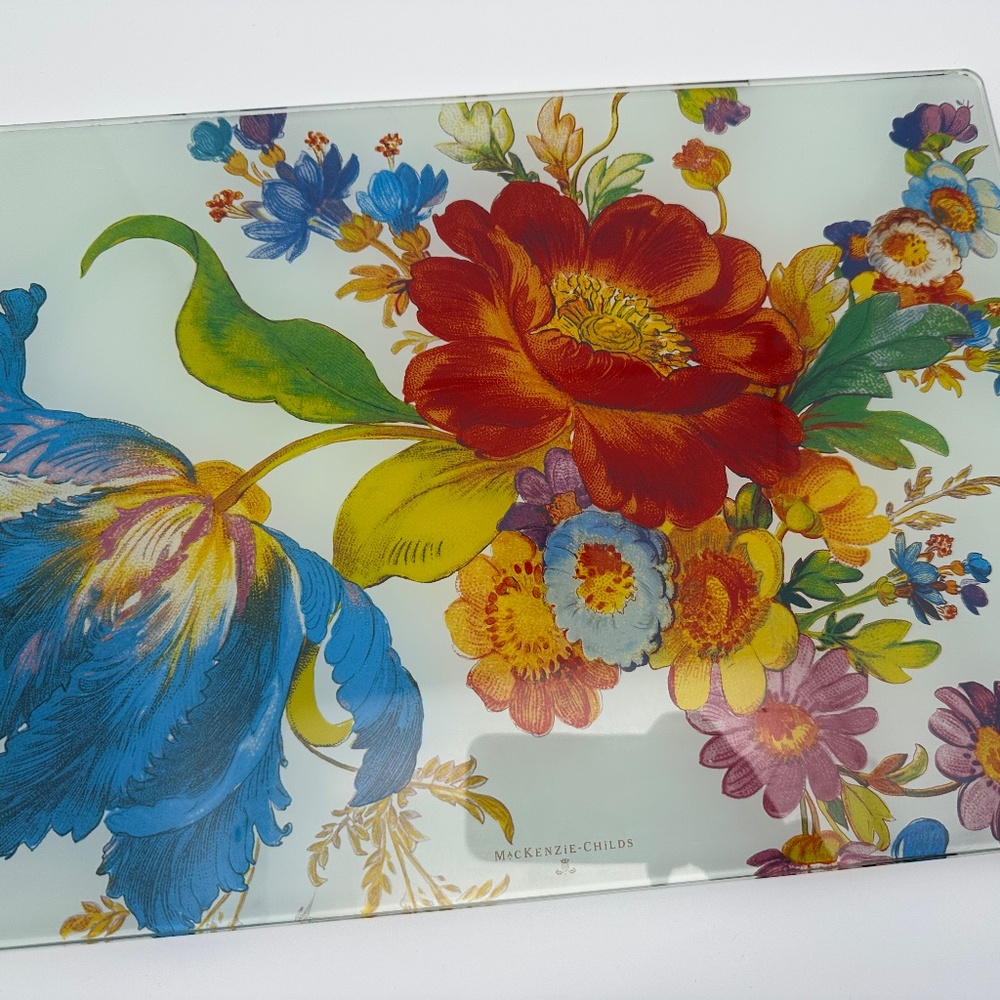 Large Flower Market Cutting Board